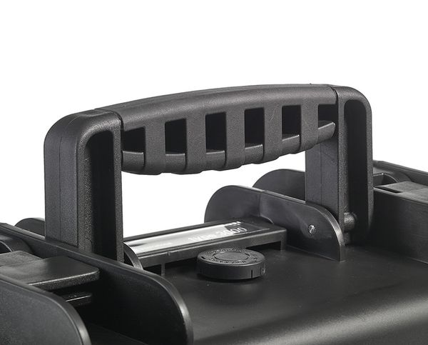 B&W Outdoor.cases Type 6700  schwarz Würfelschaum (SI)