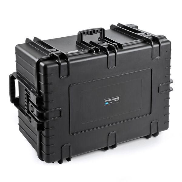 B&W Outdoor.cases Type 7800  mit vorgestanztem Schaumstoff (SI) schwarz