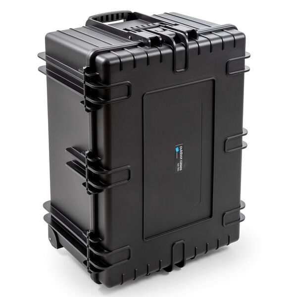 B&W Outdoor.cases Type 7800  mit vorgestanztem Schaumstoff (SI) schwarz