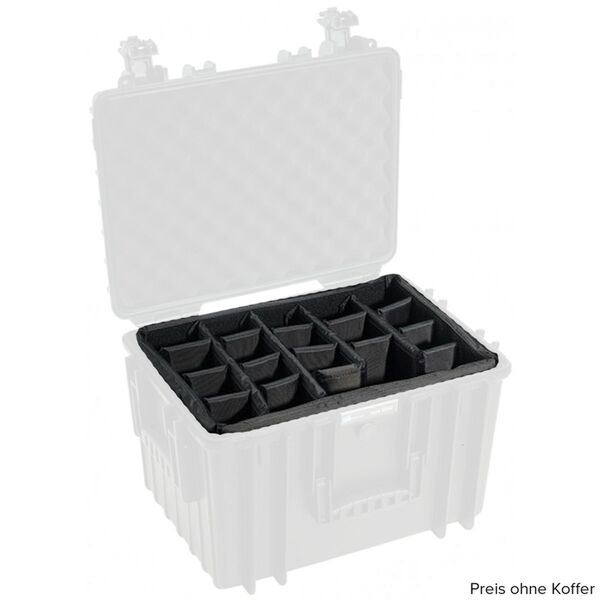 B&W Outdoor.cases Variable Facheinteilung  Type 5500