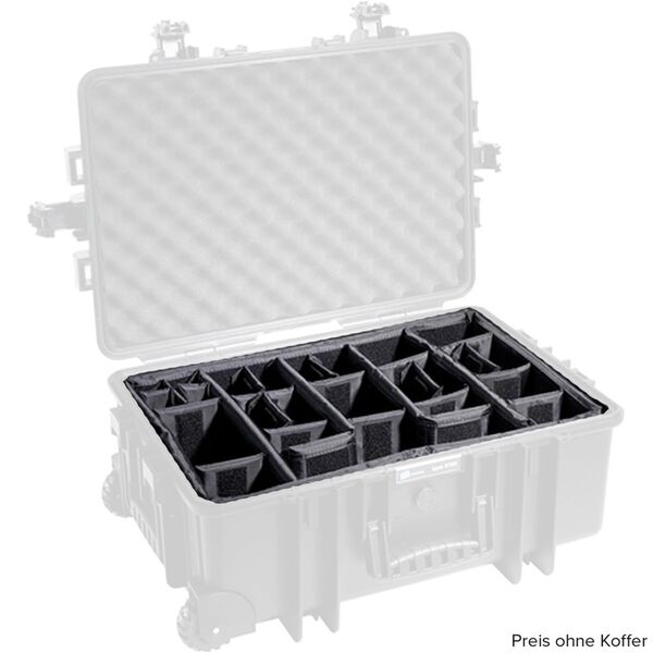 B&W Outdoor.cases Variable Facheinteilung  Type 6700