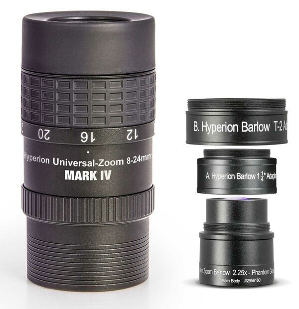 Baader Hyperion Mark IV Barlow Zoom-Set 