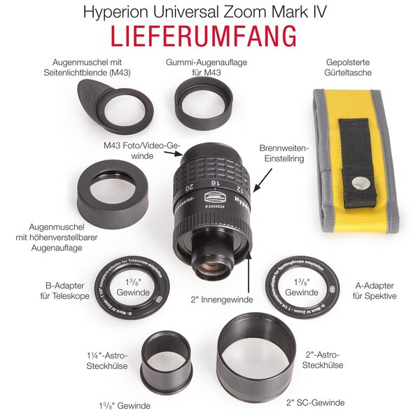 Baader Hyperion Universal Zoom IV, 8-24mm Okular (1