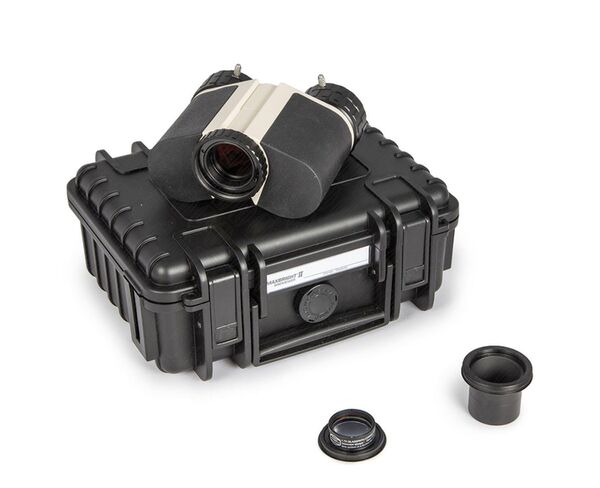 Baader Maxbright II Binokular inkl. Koffer  1-7x GWK und 1-25 Zoll Steckhülse