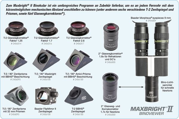 Baader Maxbright II Binokular inkl. Koffer 