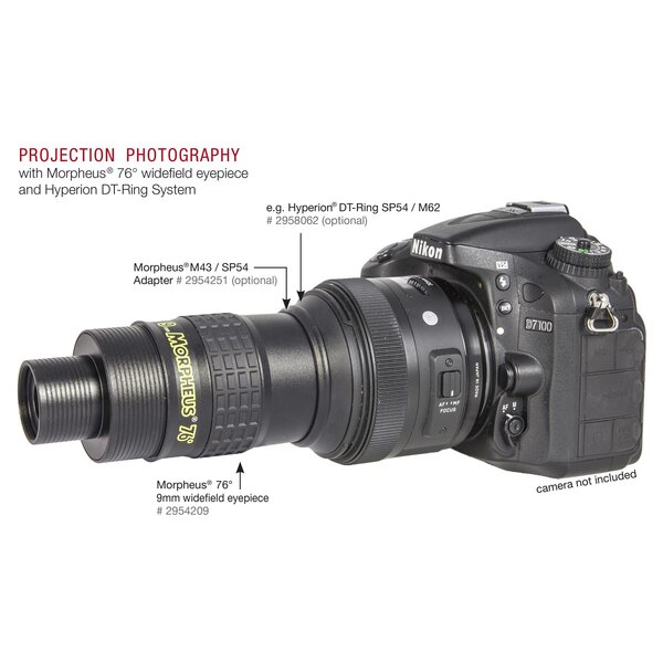 Baader Morpheus® 76° Okularsatz (komplett) inkl. Koffer 