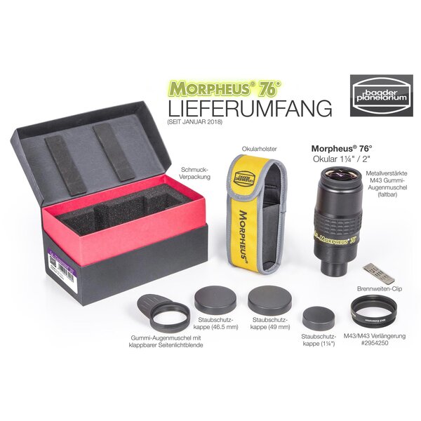 Baader Morpheus 76° Weitwinkel-Okular 1¼ / 2