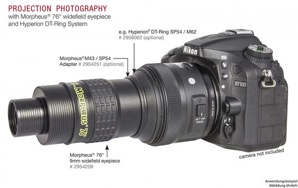 Baader Morpheus 76° Weitwinkel-Okular 1¼ / 2