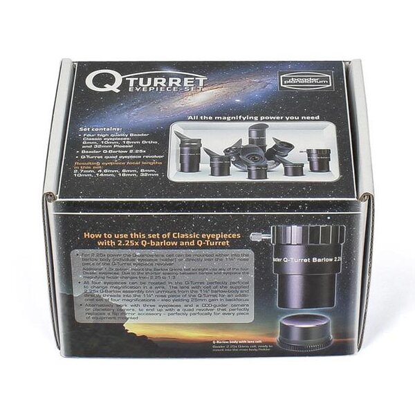 Baader Q-Turret Okularsatz Classic inkl. Q-Barlow, Q-Turret und Astro-Box 