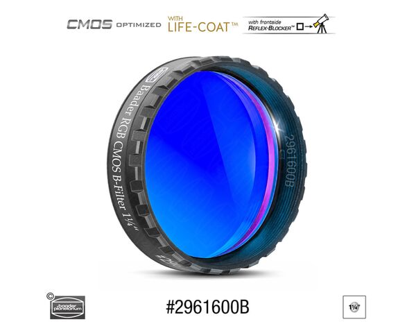 Baader RGB-B Filter – CMOS-optimiert  1,25 Zoll