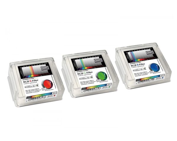 Baader RGB Filtersatz – CMOS-optimiert  1,25 Zoll