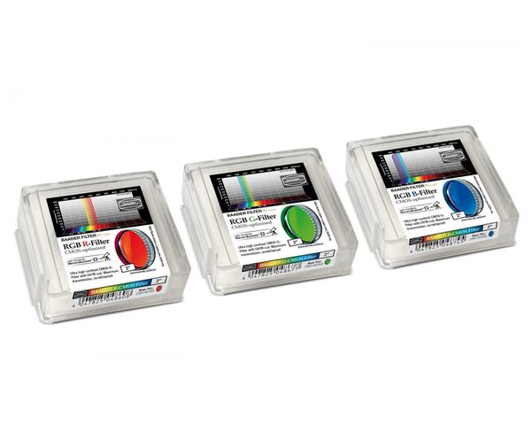 Baader RGB Filtersatz – CMOS-optimiert  2 Zoll