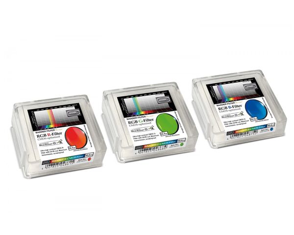 Baader RGB Filtersatz – CMOS-optimiert  50.4 mm