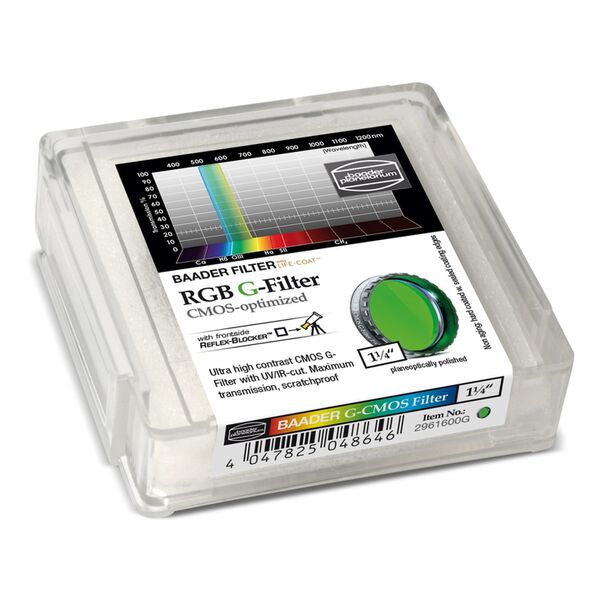 Baader RGB-G Filter – CMOS-optimiert  1,25 Zoll