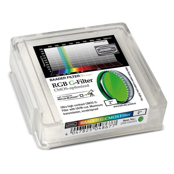 Baader RGB-G Filter – CMOS-optimiert  2 Zoll