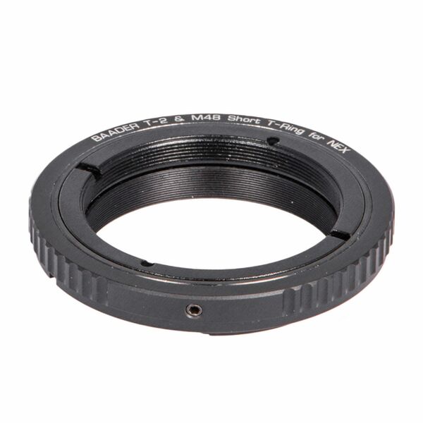 Baader Wide-T-Ring Sony E/NEX Bajonet mit D52i/M48 auf T-2 und S52 