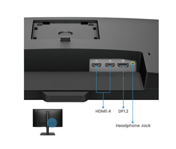 Benq BL2790T 68,6 cm (27 ) schwarz Full-HD Business Monitor 