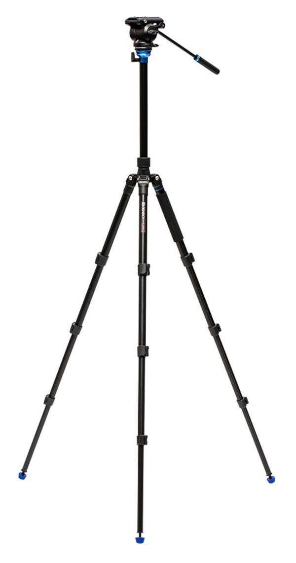 Benro Aero4 Videostativkit A2883F Aluminium inkl. Videoneiger S4Pro 