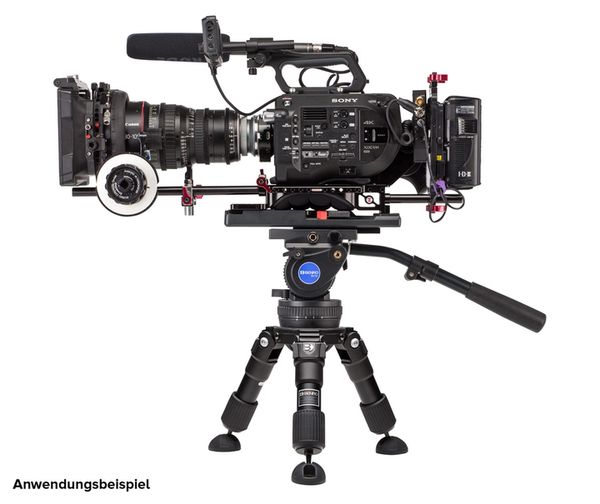 Benro Aluminium 100mm, Video Hi-hat, 2 Sections - HH100AV 