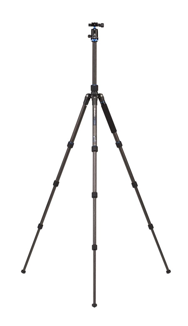 Benro Dreibeinstativ Kit Travel Angel Kit Series 1 Carbon 4 sect V0 Head - FTA18CV0 