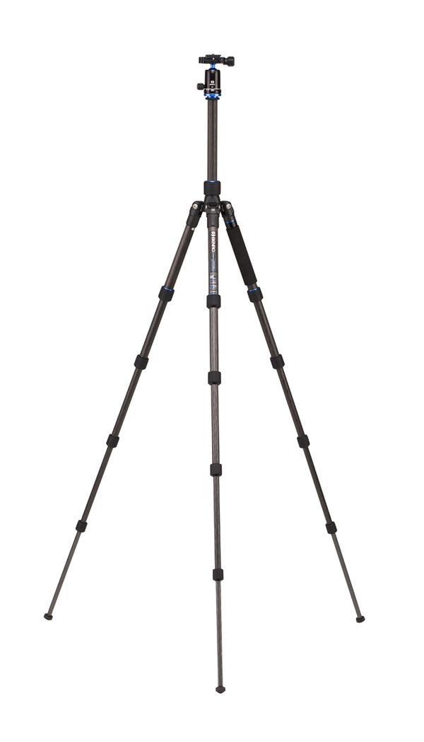 Benro Dreibeinstativ Kit Travel Angel Kit Series 1 Carbon 5 sect V0 Head - FTA19CV0 
