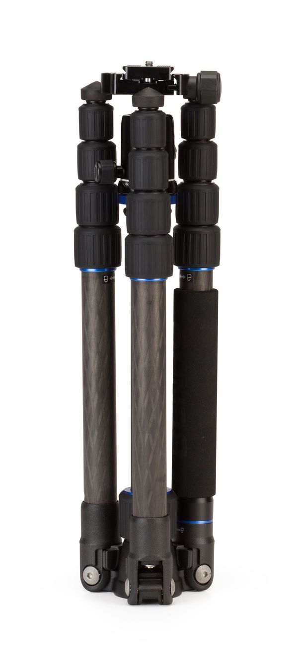 Benro Dreibeinstativ Kit Travel Angel Kit Series 1 Carbon 5 sect V0 Head - FTA19CV0 