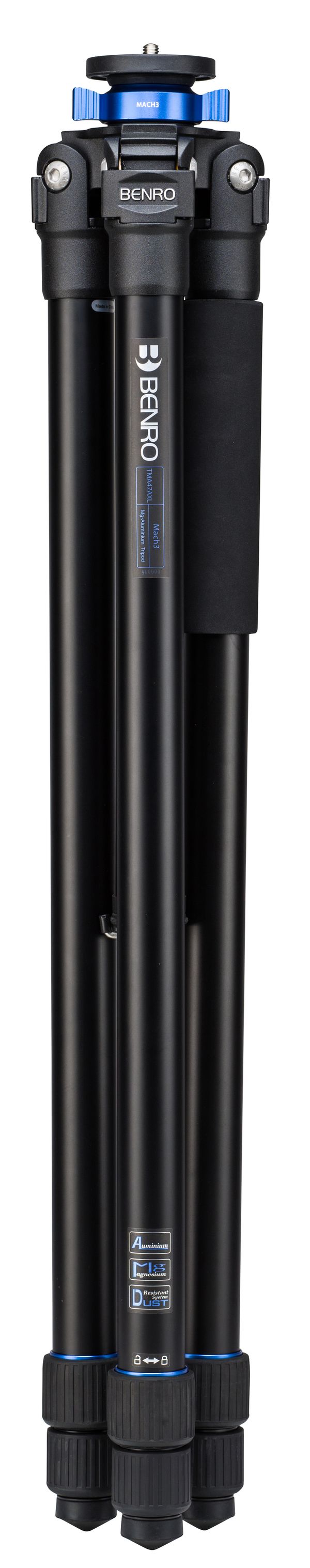Benro Dreibeinstativ Mach3 Tripod Series 4 Alum 3 sect Extra Long - TMA47AXL 