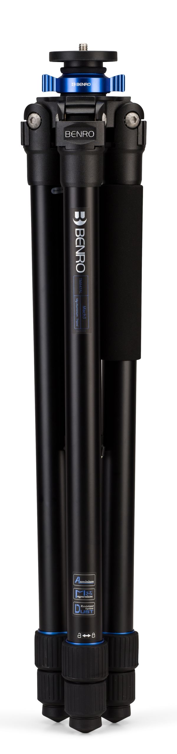 Benro Dreibeinstativ Mach3 Tripod Series 4 Alum 3 sect Long - TMA47AL 