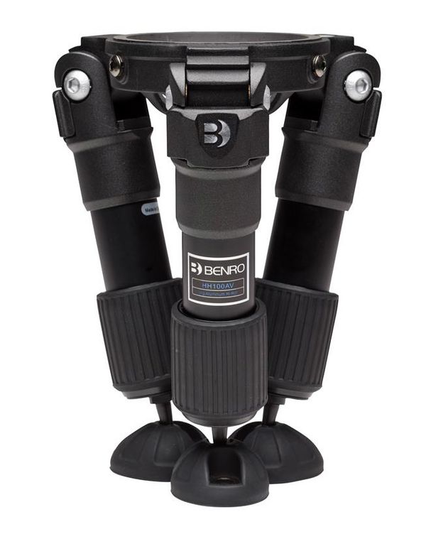 Benro Dreibeinstativ Video Hi-Hat Aluminum 75mm, 2 Section 