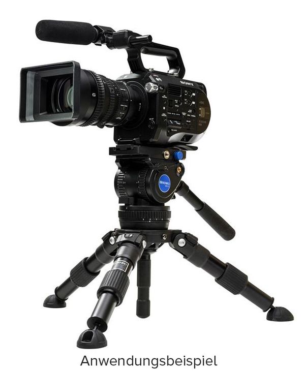 Benro Dreibeinstativ Video Hi-Hat Aluminum 75mm, 2 Section 