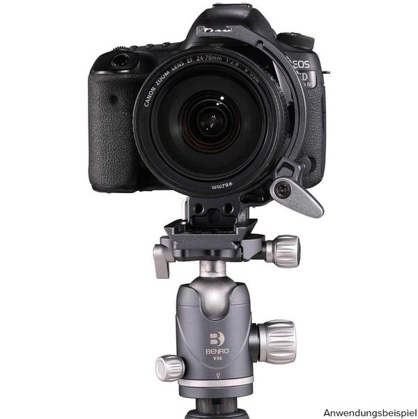 Benro Dual Objektivklemme QRB95 rotierbar 