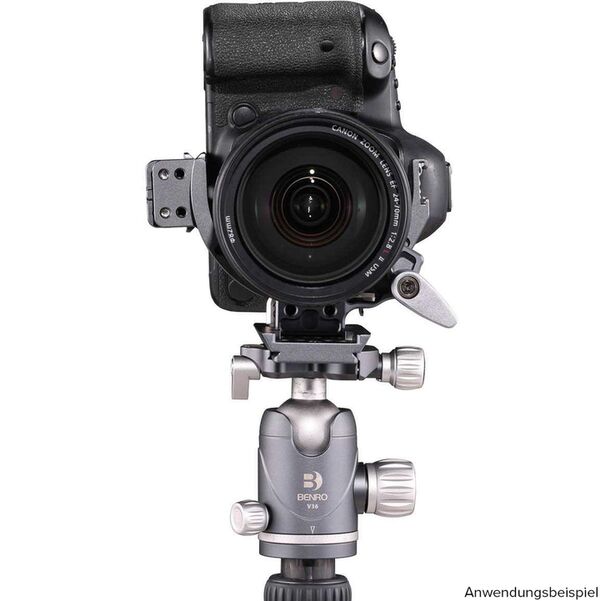 Benro Dual Objektivklemme QRB95 rotierbar 