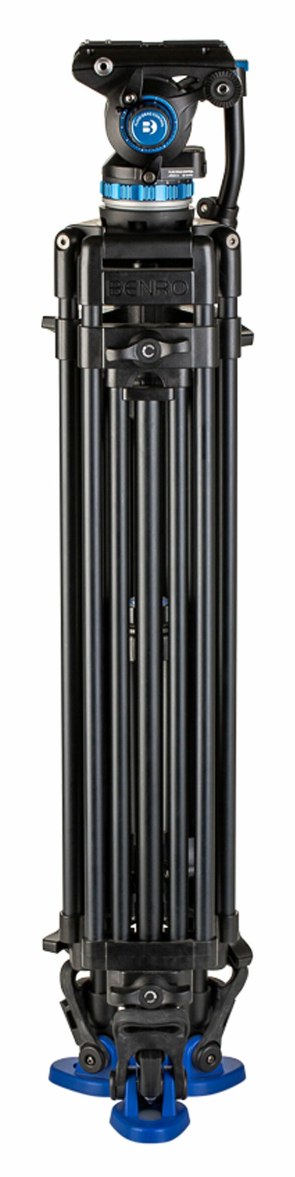 Benro Dual-Tube Videostativkit A573T Aluminium inkl. Videoneiger S6Pro 