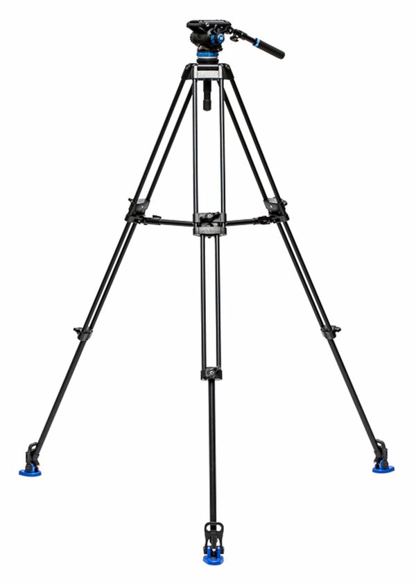 Benro Dual-Tube Videostativkit A573T Aluminium inkl. Videoneiger S6Pro 