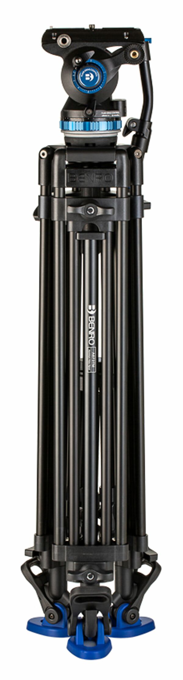 Benro Dual-Tube Videostativkit A673T Aluminium inkl. Videoneiger S8Pro 