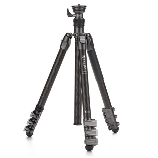 Benro Rhino Foto- und Videostativ Carbon mit Klemmverschluss  34C 