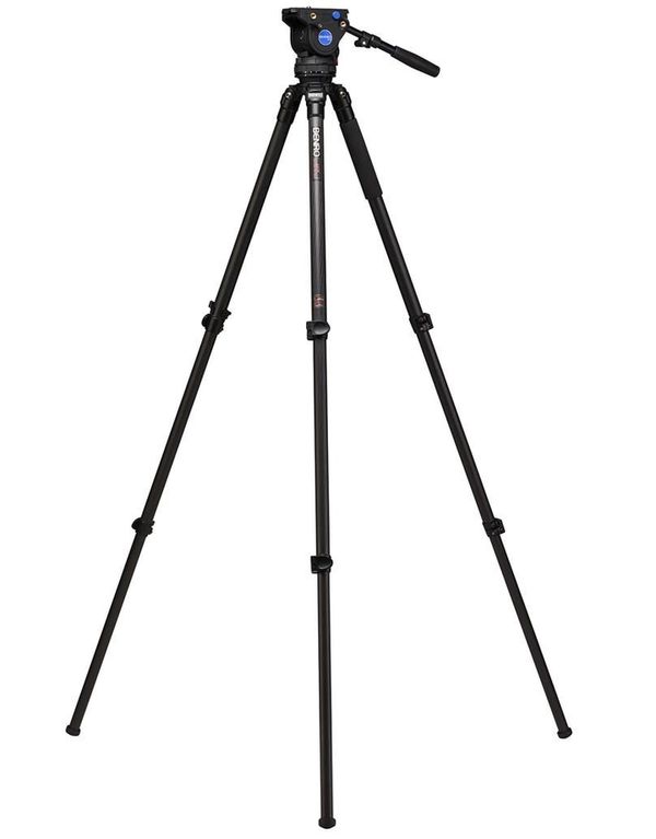 Benro Series 3 Carbon Fibre Single Tube Video Tripod with BV4H head - C373FBV4H 