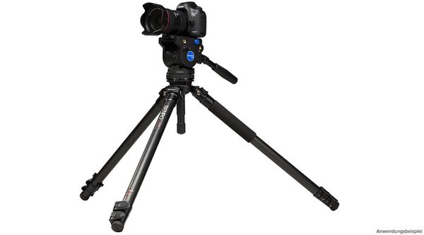 Benro Series 3 Carbon Fibre Single Tube Video Tripod with BV4H head - C373FBV4H 