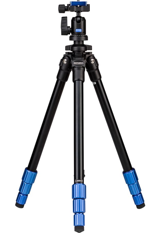 Benro TSL08AN00 Slim AL Stativkit mit Kugelkopf N00  Aluminium Alloy