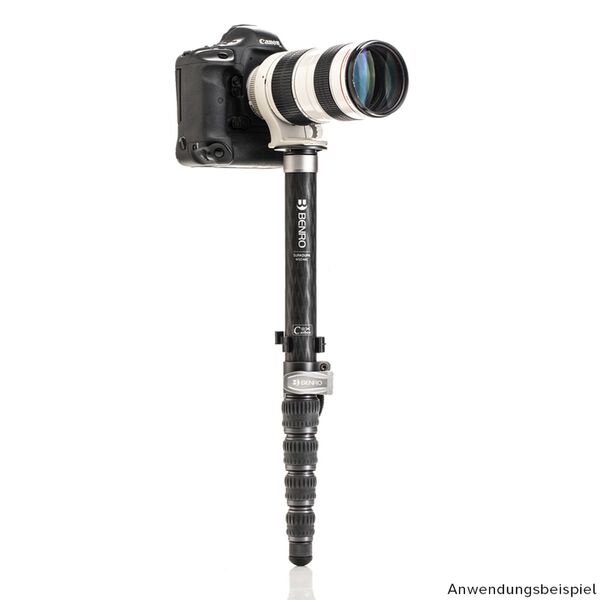 Benro SUPADUPA Einbeinstativ mit konischem Standfuß  drehbar