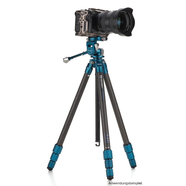 Benro Super Slim Carbon Stativ inkl. PHVF2 Kopf (TSSL08CPHVF2) 