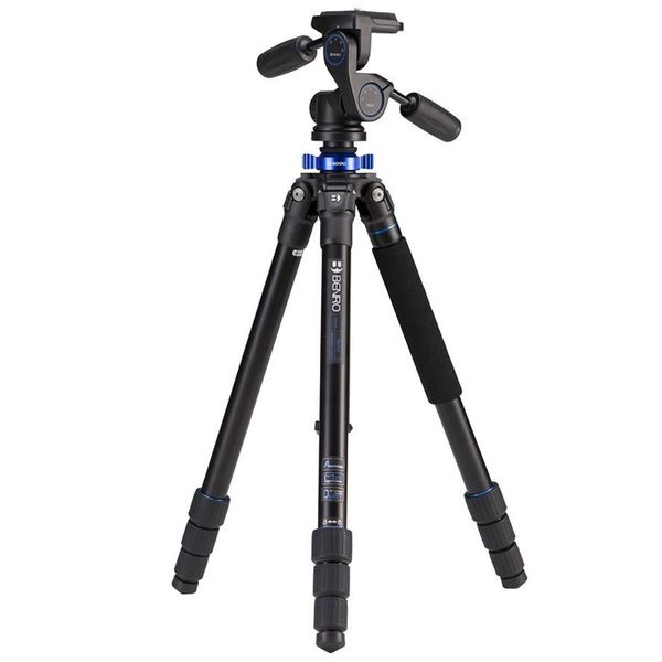 Benro TMA28AHD2A Mach3 Kit Serie 2 Alu 4 Segmente inkl. 3 -Wege Neiger HD2A 