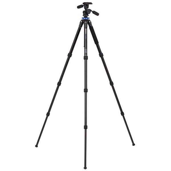 Benro TMA28AHD2A Mach3 Kit Serie 2 Alu 4 Segmente inkl. 3 -Wege Neiger HD2A 