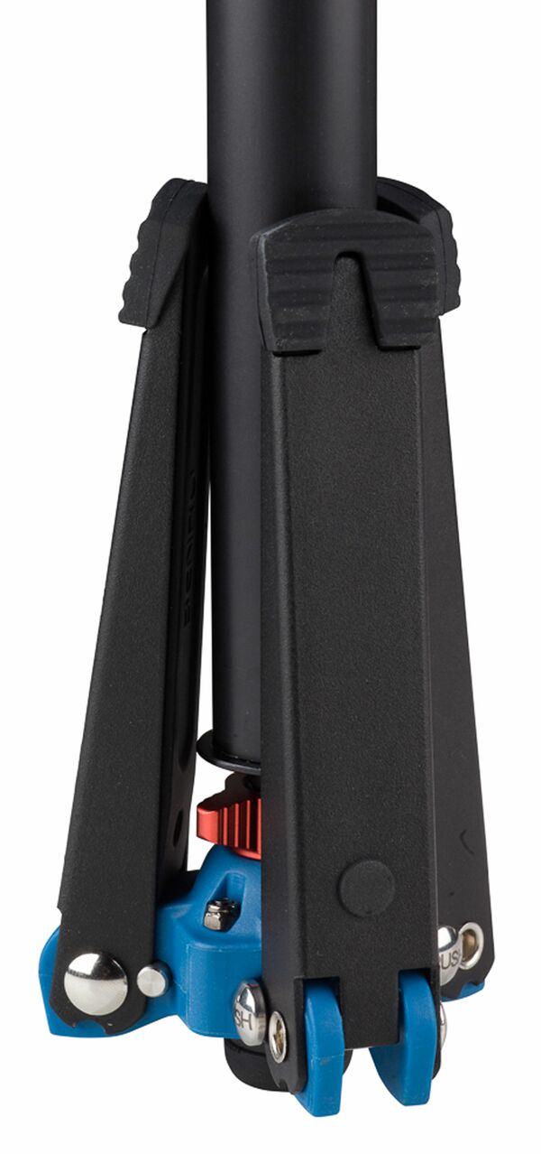 Benro Video-Einbeinstativkit Aluminium A48FD inkl. Videoneiger S6Pro und Mini-Standfuß 