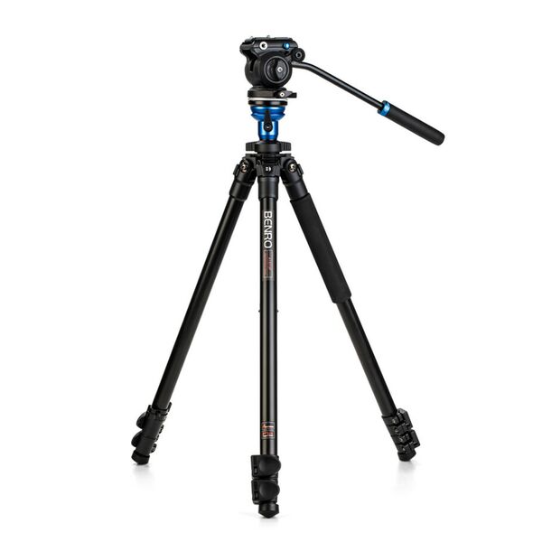 Benro Videostativkit A1573F Aluminium Serie 1 inkl. Videoneiger S2Pro  Alu