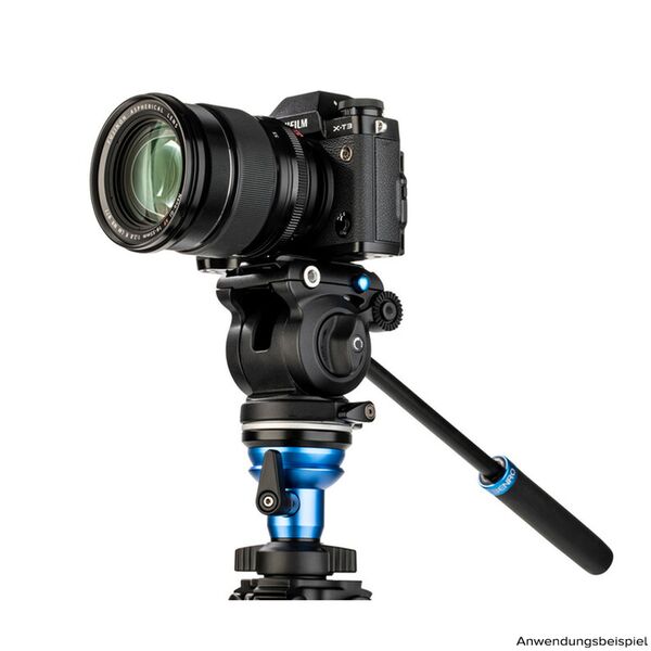 Benro Videostativkit A1573F Aluminium Serie 1 inkl. Videoneiger S2Pro  Alu