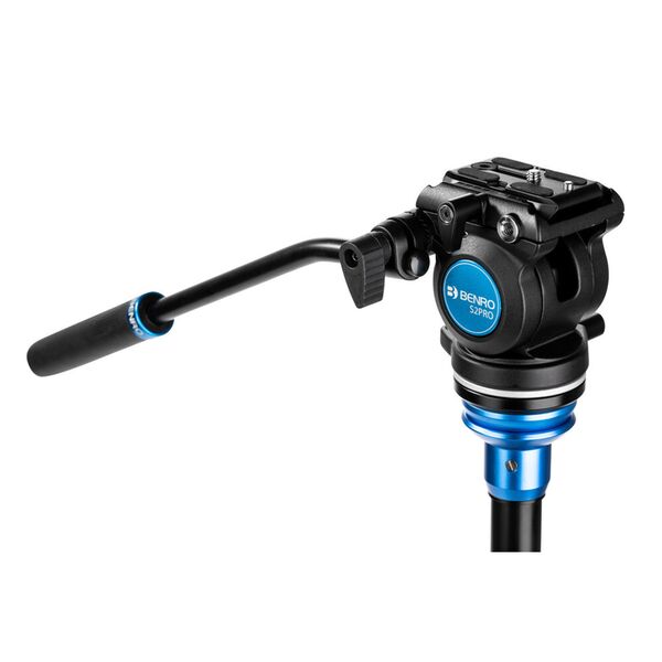 Benro Videostativkit A1573F Aluminium Serie 1 inkl. Videoneiger S2Pro  Alu