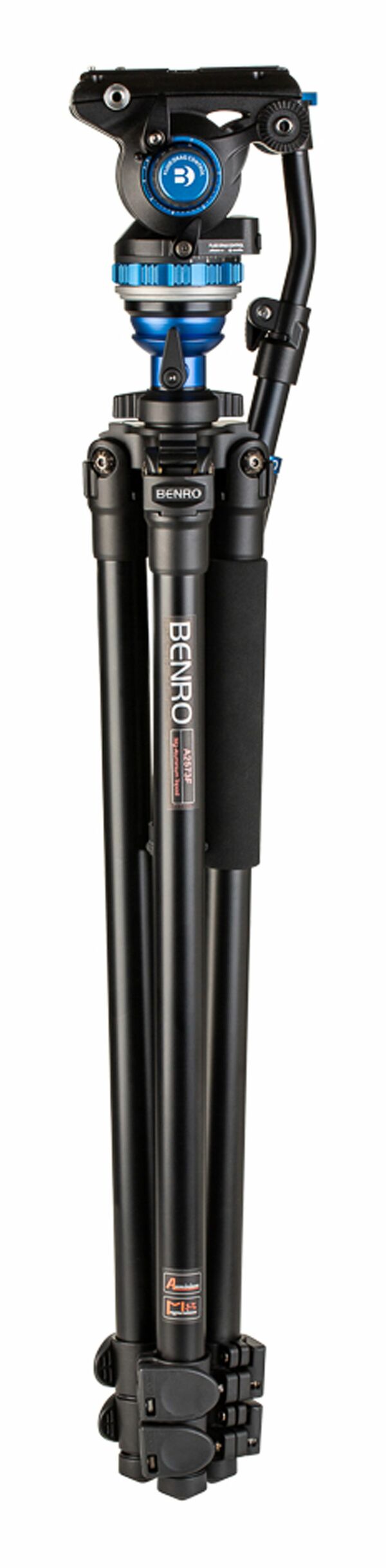 Benro Videostativkit A2573F Aluminium Serie 2 inkl. Videoneiger S6Pro 