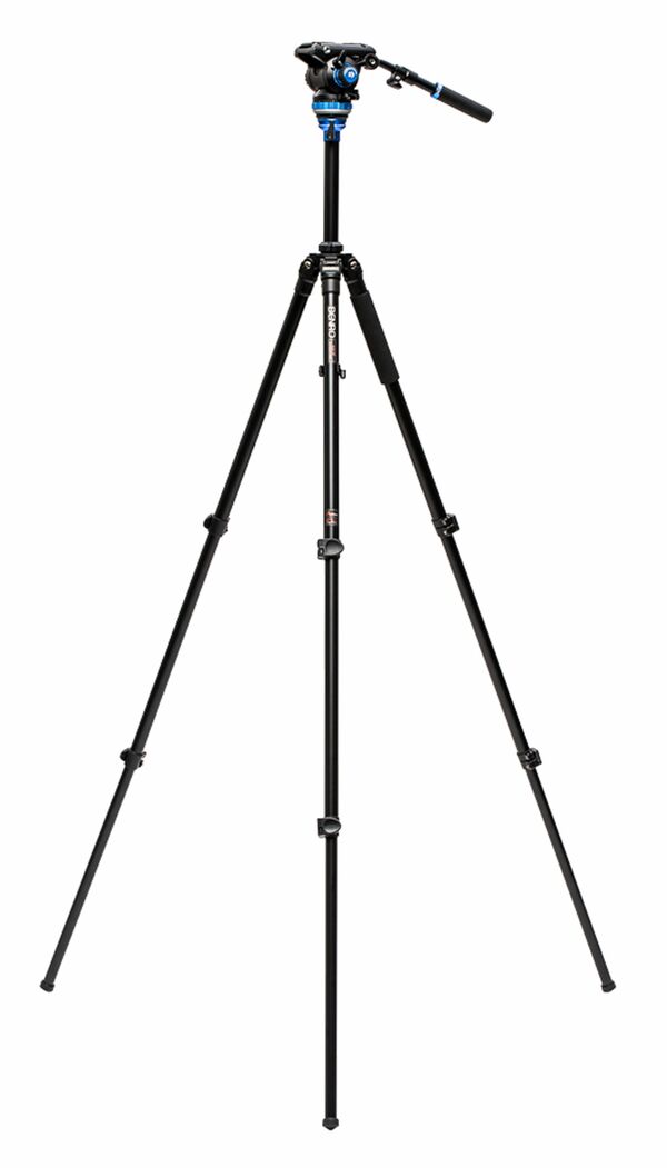 Benro Videostativkit A2573F Aluminium Serie 2 inkl. Videoneiger S6Pro 