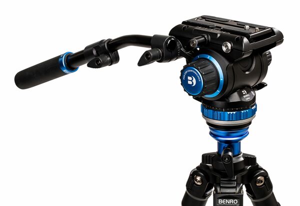 Benro Videostativkit A2573F Aluminium Serie 2 inkl. Videoneiger S6Pro 